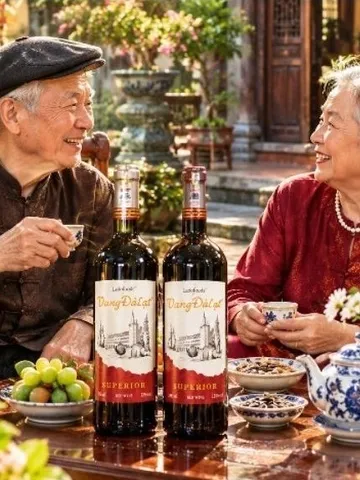 Vang Đỏ Superior 12.8%độ Red Wi.ne Chai 720mill