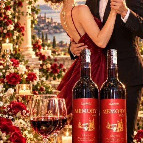 Vang Đỏ Đà Lạt Memory 15%Độ Chai 750mil - Vang Đà Lạt Ladofoods