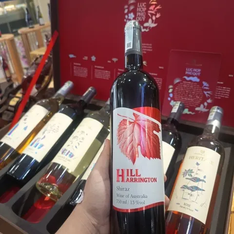 Vang Đỏ Úc Hill Harrington Shira.zz - 750ML 13 đ.ộ