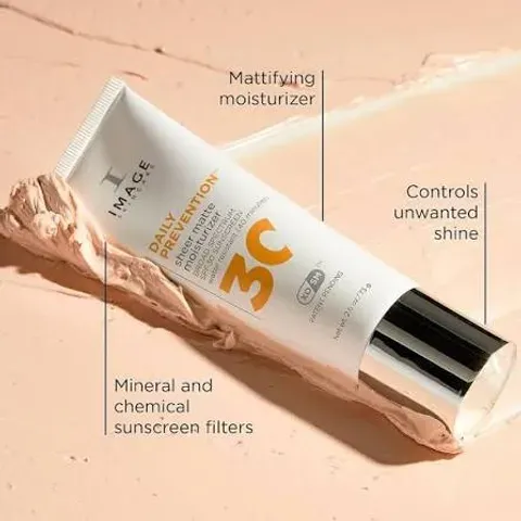 (Chính gốc) Kem Chống Nắng Image Skincare Daily Prevention Sheer Matte Moisturizer SPF30 - Bảo Vệ Da, Dưỡng Ẩm, Nhẹ Mặt, Không Nhờn Rít