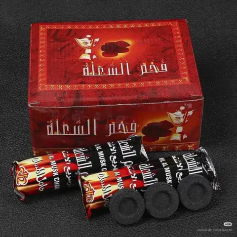 Than hoạt tính xông trầm ít khói ko mùi,nguyên liệu thiên nhiên là lành tính thân thiện môi trường(Quà:Giá đỡ nhang inox