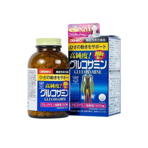 Viên Uống Glucosamine Orihiro 360 Viên - Hỗ Trợ Khớp và Xương Sức Khỏe Từ Thiên Nhiên, Duy Trì Linh Hoạt cho Người Cao Tuổi và Vận Động Viên