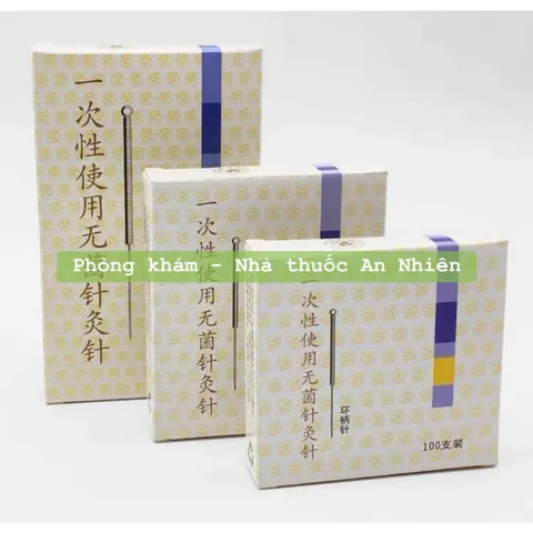 Kim châm cứu Vân Long -kim châm cứu vô trùng dạng vỉ các cỡ