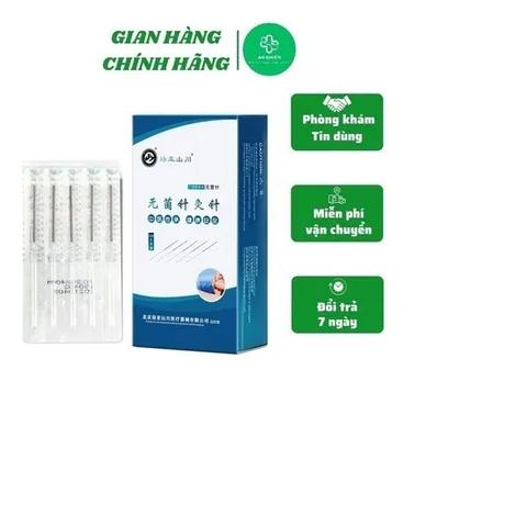 [COMBO 10 hộp] Kim châm cứu Lạc Á dạng vỉ - hộp 100 kim - siêu rẻ - Đủ kích thước
