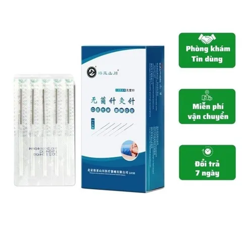 [COMBO 10 hộp] Kim châm cứu Lạc Á dạng vỉ - hộp 100 kim - siêu rẻ - Đủ kích thước