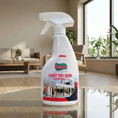 Nước Tẩy Sơn Nhôm Kính ZIPPRO 500ml – Làm Sạch Sơn Nước, Keo Dính