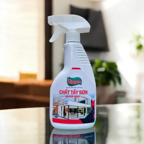 COMBO 2 CHAI Chất Tẩy Sơn Nhôm Kính ZIPPRO 500ml