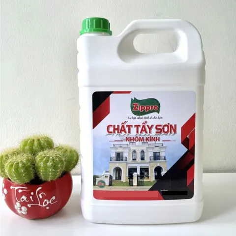 COMBO 2 CHAI Chất Tẩy Sơn Nhôm Kính ZIPPRO 500ml