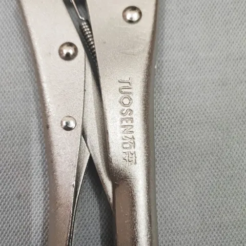 Kìm bấm chết miệng tròn 10inch Tuosen, Gia công théo CRV mạ NIken Chống gỉ sét