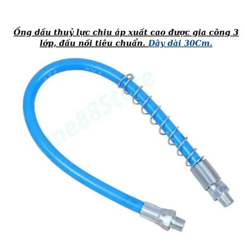 Đầu bơm mỡ bò 2 cánh 6 chấu , đảm bảo không phòi mỡ ở đầu bơm chắc chắn dễ thao tác