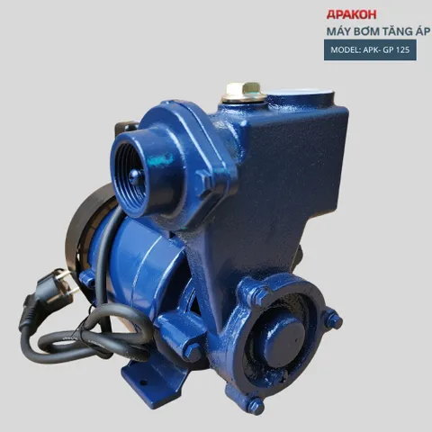 Máy Bơm Nước APAKOH GP125, Công suất 125W, Động Cơ Lõi Đồng, Bảo Hành 12 Tháng.