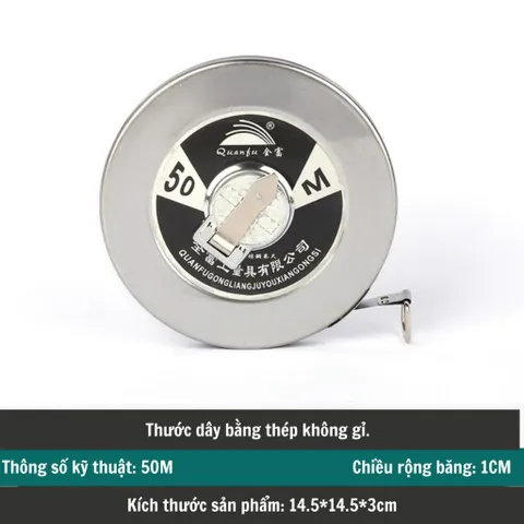 Thước Dây Bằng Thép Cacbon Không Gỉ, Thước Dây Cuộn Cao Cấp Không Gỉ
