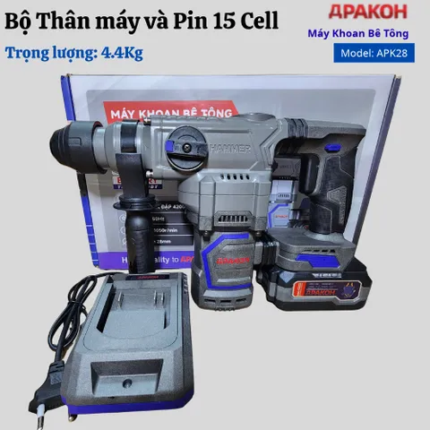 Dụng Cụ Cầm Tay Chính Hãng APAKOH Thẻ Bảo Hành Máy Móc Thiết Bị 3T/6T/12T