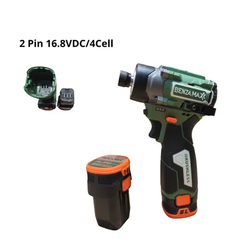Máy Chuyên Vít Có Búa 1/4 BZM-1618 Brushless 150N.m 3400RPM 3800IPM 2Pin 16.8VDC