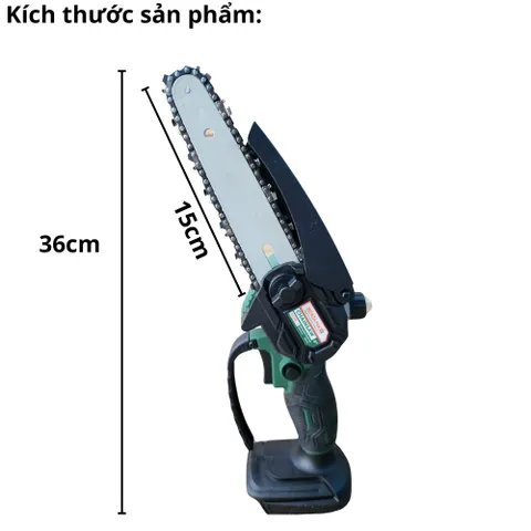 Máy cưa xích 6 Inch BENZAMAXX  Cưa Xích Dùng Cắt Tỉa Cành Cây Sân Vườn