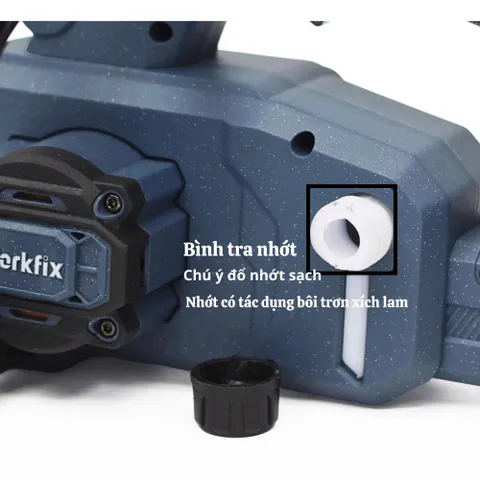 Máy cưa xích 12inch Workfix WF-CX12PRO,Tra nhớt tự động,Động cơ không chổi than,Chân phổ thông M21 4CM. Bảo hàng 1 năm
