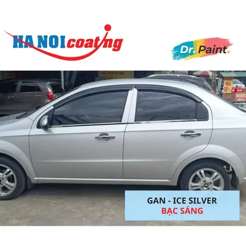 [TẶNG NHÁM] Bình sơn Xịt Xóa Vết Xước Xe Ô tô CHEVROLET AVEO Màu BẠC SÁNG Code GAN - ICE SILVER chính hãng DR.PAINT