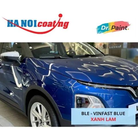 [ Tặng Nhám] Sơn Xịt Xóa Vết Xước Xe Ô tô VINFAST VF5 màu XANH LAM mã màu BLE - VINFAST BLUE chính hãng DR.PAINT