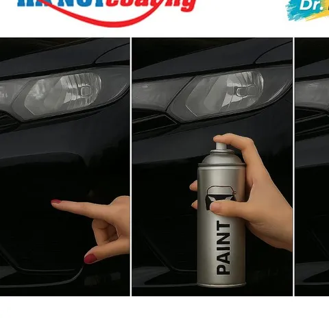 [TẶNG NHÁM] Bình sơn Xịt Xóa Vết Xước Xe Ô tô NISSAN LIVINA Màu ĐEN ÁNH KIM Code KH3 - SUPER BLACK chính hãng DR.PAINT