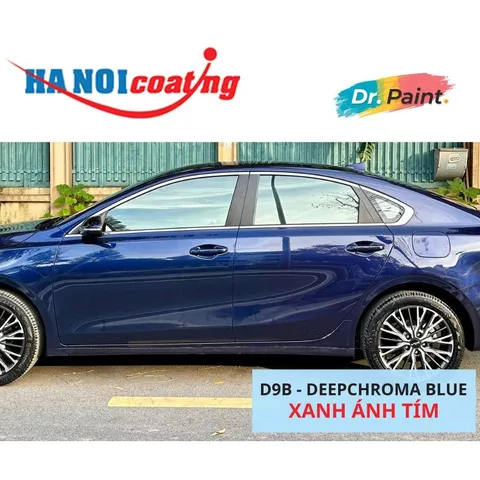 [TẶNG NHÁM] Sơn Xịt Xóa Vết Xước Xe KIA K3 Màu XANH ÁNH TÍM code D9B - DEEPCHROMA BLUE chính hãng DR.PAINT