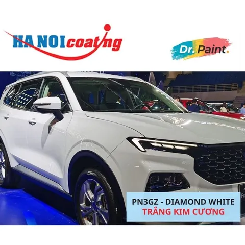 Bình sơn Xịt Xóa Vết Xước xe Ô tô FORD TERRITORY Màu TRẮNG KIM CƯƠNG Code PN3GZ - DIAMOND WHITE chính hãng DR.PAINT