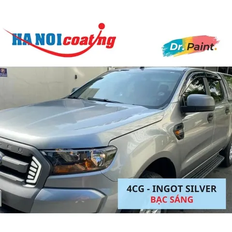 Sơn Xóa Vết Xước cho xe FORD RANGER Màu BẠC SÁNG Code 4CG - INGOT SILVER chính hãng DR.PAINT Dạng Bình Xịt