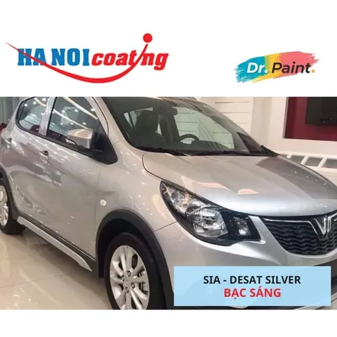 Bình sơn Xịt Xóa Vết Xước xe Ô tô VINFAST FADIL màu Bạc Sáng mã màu SIA - DESAT SILVER chính hãng DR.PAINT