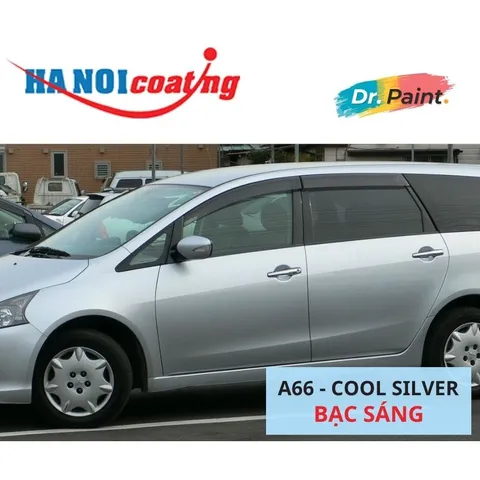 Sơn Xịt Xóa Vết Xước cho xe MITSUBISHI GRANDIS Màu BẠC SÁNG Code A66 - COOL SILVER chính hãng DR.PAINT