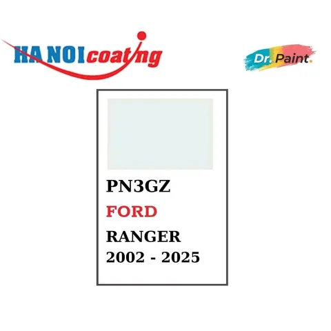 Bình sơn Xịt Xóa Vết Xước xe Ô tô FORD RANGER Màu TRẮNG KIM CƯƠNG Code PN3GZ - DIAMOND WHITE chính hãng DR.PAINT