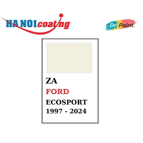 Bình sơn Xịt Xóa Vết Xước xe Ô tô FORD ECOSPORT Màu TRẮNG KIM CƯƠNG code ZA - DIAMOND WHITE chính hãng DR.PAINT