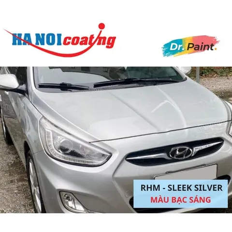 Bình sơn Xịt Xóa Vết Xước Xe Ô tô HYUNDAI ACCENT Màu BẠC SÁNG code RHM - SLEEK SILVER chính hãng DR.PAINT