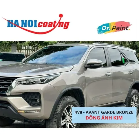 Bình sơn Xịt Xóa Vết Xước Xe Ô tô TOYOTA FORTUNER Màu ĐỒNG ÁNH KIM  code 4V8 - AVANT GARDE BRONZE chính hãng DR.PAINT