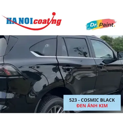 Sơn Xóa Vết Xước xe Ô tô ISUZU MU-X Màu ĐEN ÁNH KIM Code 523 - COSMIC BLACK chính hãng DR.PAINT Dạng Bình Xịt.