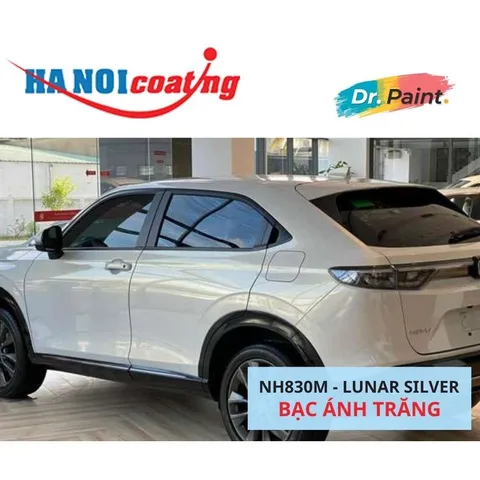 Sơn Xịt Xóa Vết Xước cho xe HONDA HR-V màu BẠC ÁNH TRĂNG mã màu NH830M - LUNAR SILVER chính hãng DR.PAINT