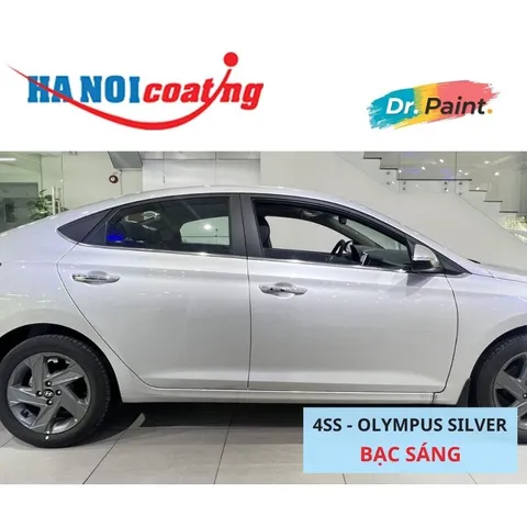 Sơn Xịt Xóa Vết Xước cho xe HYUNDAI ACCENT màu BẠC SÁNG code 4SS - OLYMPUS SILVER chính hãng DR.PAINT
