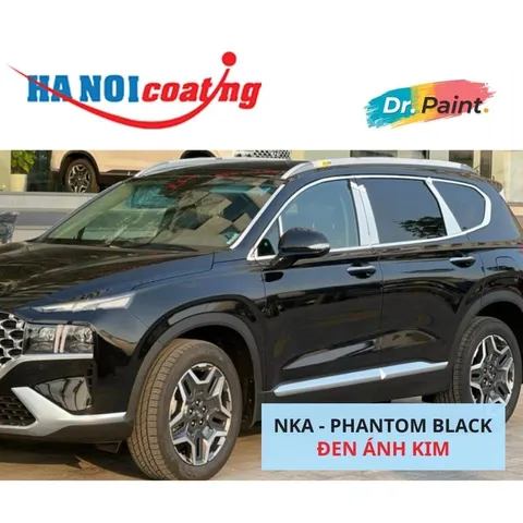 Bình sơn Xịt Xóa Vết Xước Xe Ô tô HYUNDAI SANTAFE Màu ĐEN ÁNH KIM Code NKA - PHANTOM BLACK chính hãng DR.PAINT