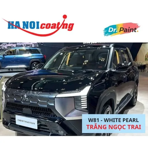 Bình sơn Xịt Xóa Vết Xước Xe Ô tô MITSUBISHI DESTINATOR Màu ĐEN ÁNH KIM code X37 - BLACK PEARL chính hãng DR.PAINT