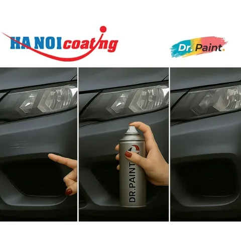 Sơn Xịt Xóa Vết Xước cho xe MITSUBISHI XPANDER Màu XÁM NÂU code C31 - GREENISH BROWN chính hãng DR.PAINT