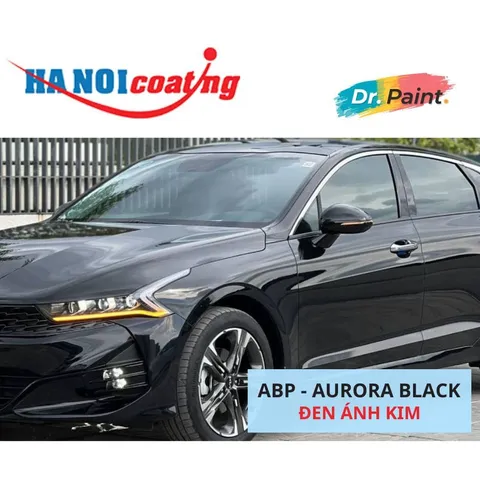 Bình sơn Xịt Xóa Vết Xước Xe Ô tô KIA K5 Màu ĐEN ÁNH KIM code ABP - AURORA BLACK chính hãng DR.PAINT