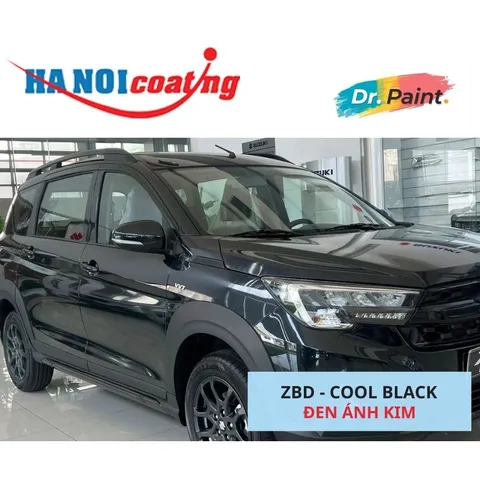 Bình sơn Xịt Xóa Vết Xước Xe Ô tô SUZUKI XL7 Màu ĐEN ÁNH KIM code ZBD - COOL BLACK chính hãng DR.PAINT