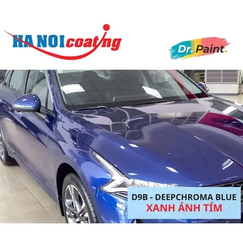 Sơn Xịt Xóa Vết Xước cho xe KIA K5 Màu XANH SẪM code D9B - DEEPCHROMA BLUE chính hãng DR.PAINT