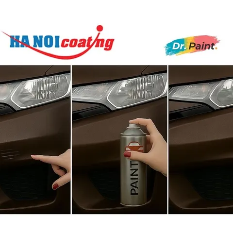 Sơn Xịt Xóa Vết Xước cho xe TOYOTA VENZA Màu NÂU ÁNH ĐỒNG Code 4U3 - SUNSET BRONZE chính hãng DR.PAINT