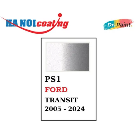 Bình sơn Xịt Xóa Vết Xước Xe Ô tô FORD TRANSIT Màu BẠC SÁNG code PS1 - PURE SILVER chính hãng DR.PAINT