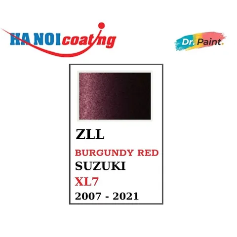 Sơn Xịt Xóa Vết Xước cho xe SUZUKI XL7 Màu ĐỎ ĐẬM Code ZLL - BURGUNDY RED chính hãng DR.PAINT