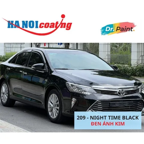 Sơn Xịt Xóa Vết Xước cho xe TOYOTA CAMRY màu ĐEN ÁNH KIM mã màu 209 - NIGHT TIME BLACK chính hãng DR.PAINT