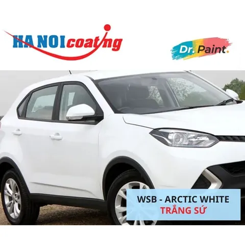 Bình sơn Xịt Xóa Vết Xước xe Ô tô MG GS Màu TRẮNG SỨ Code WSB - ARCTIC WHITE chính hãng DR.PAINT