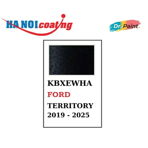 Bình sơn Xịt Xóa Vết Xước Xe Ô tô FORD TERRITORY Màu ĐEN ÁNH KIM Code KBXEWHA - AGATE BLACK chính hãng DR.PAINT