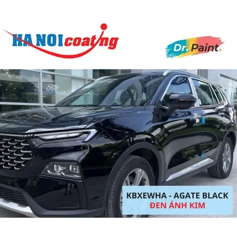 Bình sơn Xịt Xóa Vết Xước Xe Ô tô FORD TERRITORY Màu ĐEN ÁNH KIM Code KBXEWHA - AGATE BLACK chính hãng DR.PAINT