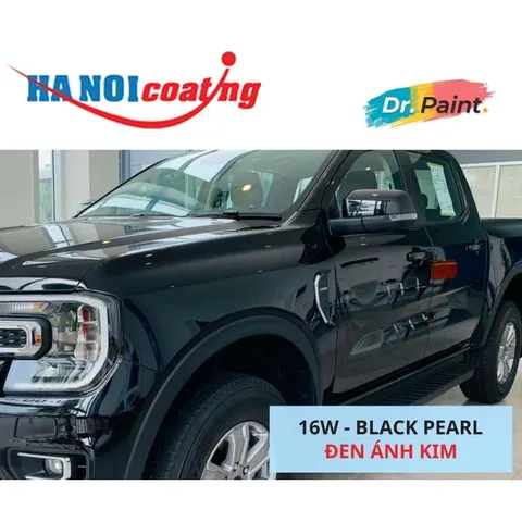 Bình sơn Xịt Xóa Vết Xước Xe Ô tô FORD RANGER Màu Màu ĐEN ÁNH KIM 16W - BLACK PEARL chính hãng DR.PAINT