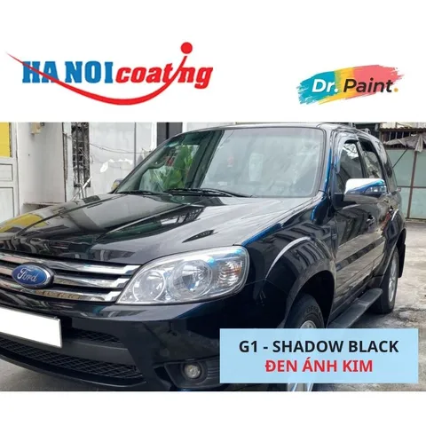 Bình sơn Xịt Xóa Vết Xước Xe Ô tô FORD ESCAPE Màu ĐEN ÁNH KIM Code G1 - SHADOW BLACK chính hãng DR.PAINT